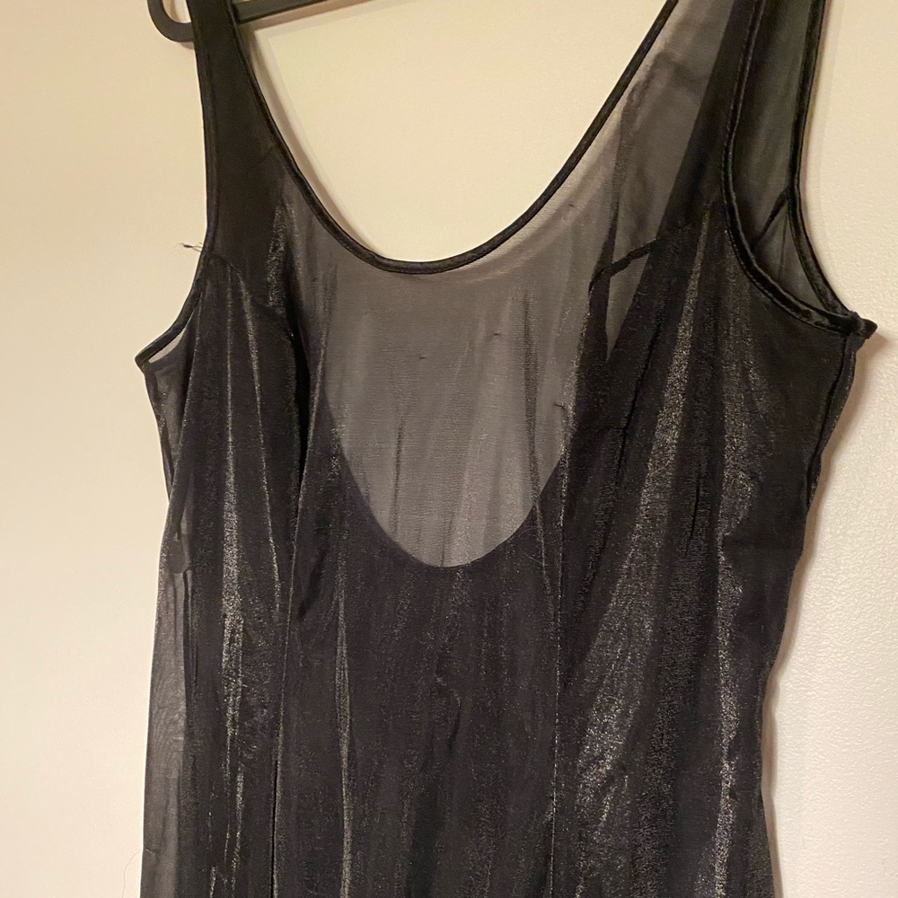 Vintage Sheer Sparkly Dress - Picture 2 of 2